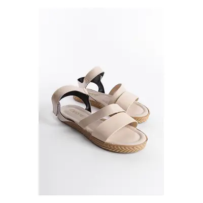 Capone Outfitters Thick Double-Strapped Women's Sandals