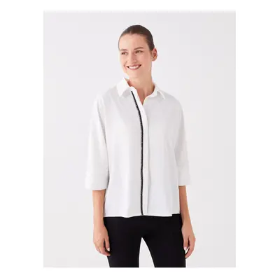 LC Waikiki Women's Plain Oversize Shirt