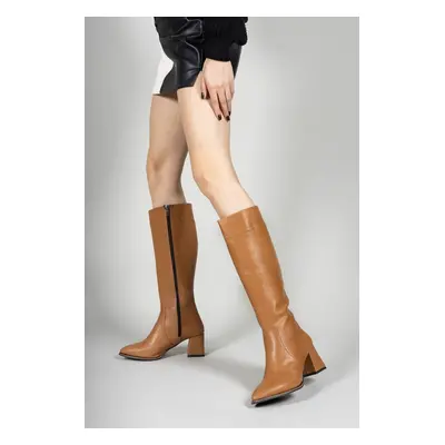 Riccon Tan Skin Women's Boots