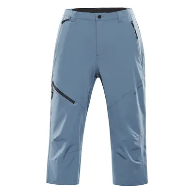 Men's softshell capri ALPINE PRO WEDER blue mirage