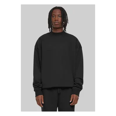 Men's Light Terry Crew Sweatshirt - Black