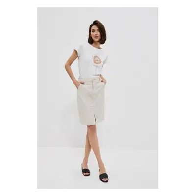 Lyocell skirt - beige