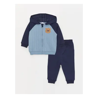 LC Waikiki Baby Boy Hoodie and Sweatpants 2-Piece Set