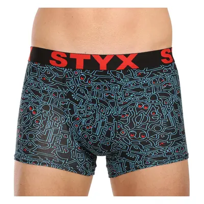 Men's boxers Styx art sports rubber doodle