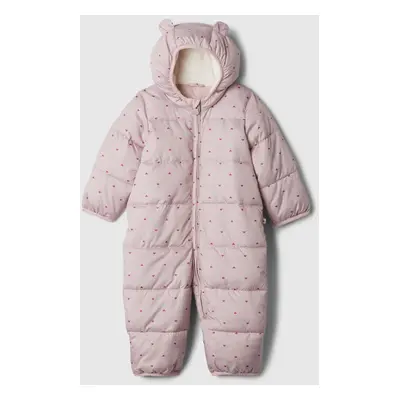 GAP Baby quilted winter jumpsuit ColdControl - Girls