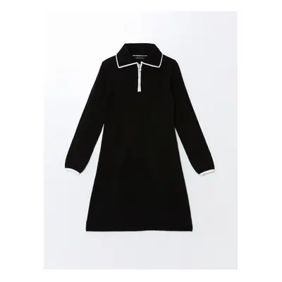 LC Waikiki Polo neck Women's Knitwear Dress