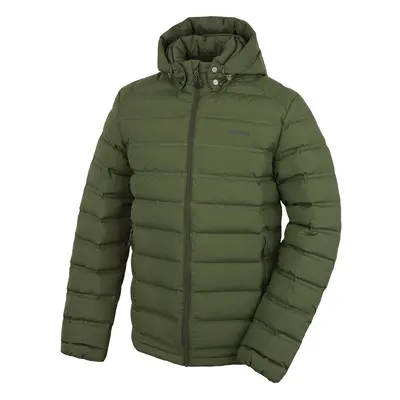 Men's down jacket HUSKY Donnie dark khaki