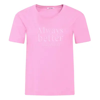 Pink T-shirt ORSAY - Women