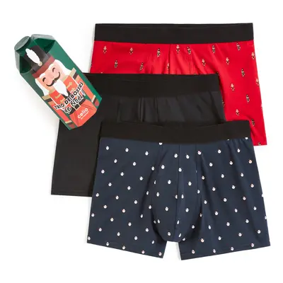 Celio Gift set of boxers Nutcracker, 3pcs - Men's