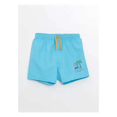 LC Waikiki LCW Baby Baby Boy Swim Shorts with Elastic Waist Printed