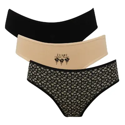 DEFACTO Fall In Love 3-Piece Slip Panties