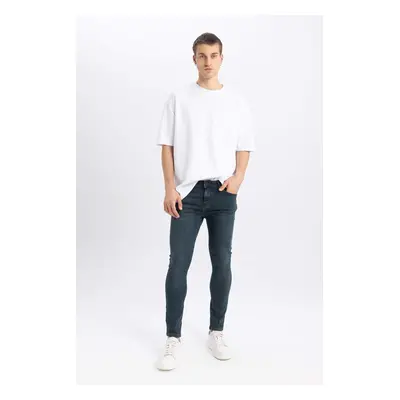 DEFACTO Super Skinny Extra Tight Fit Normal Waist Extra Narrow Leg Jean Trousers