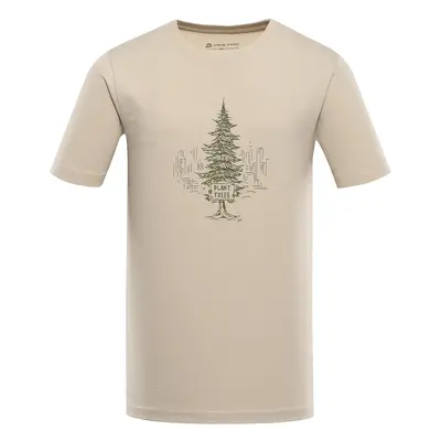 Men's organic cotton T-shirt ALPINE PRO EKK white pepper variant pb