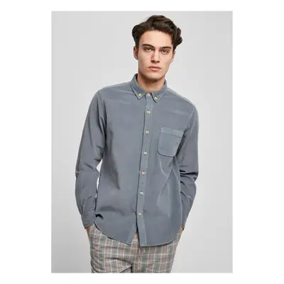 Corduroy shirt dust blue