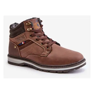 Insulated men's trappers McBraun brown