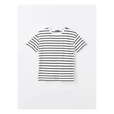 LC Waikiki Crew Neck Striped Short Sleeve Women's T-Shirt