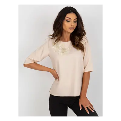 Blouse-LK-BZ-506609.77-beige