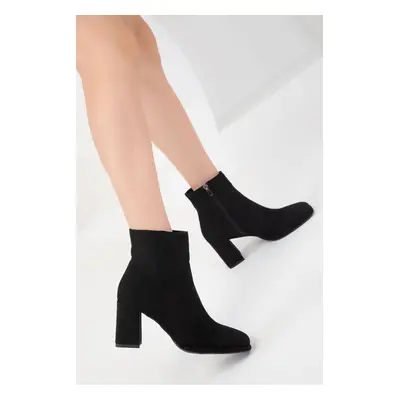 Soho Black Suede Women's Boots & Bootie