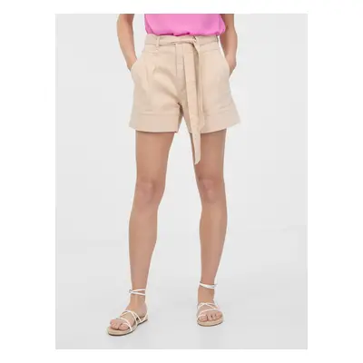 Orsay Beige Women's Denim Shorts - Women's