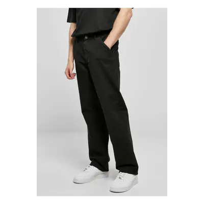 Linen trousers black