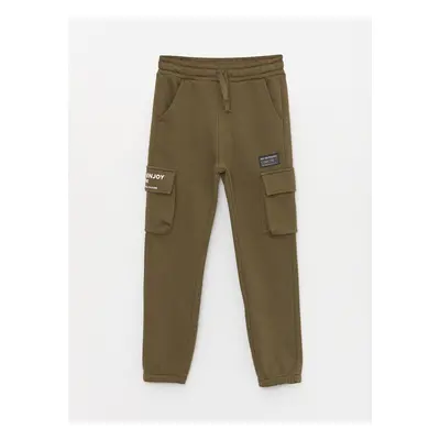 LC Waikiki Boys' Cargo Sweatpants with Elastic Waist