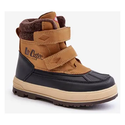 Insulated Boys' Snow Boots Lee Cooper Camel