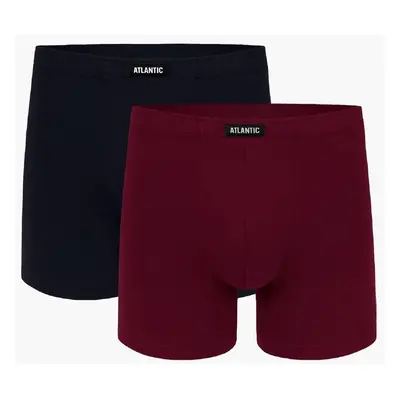 Boxer shorts Atlantic 2MH-173 A'2 M-2XL navy blue-wine