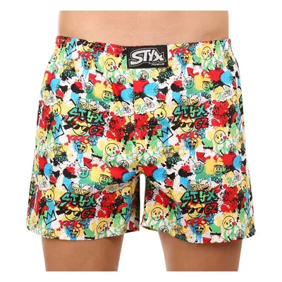 Men's briefs Styx premium art classic elastic emoji