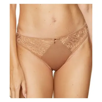 Onyx / thong - beige and gold