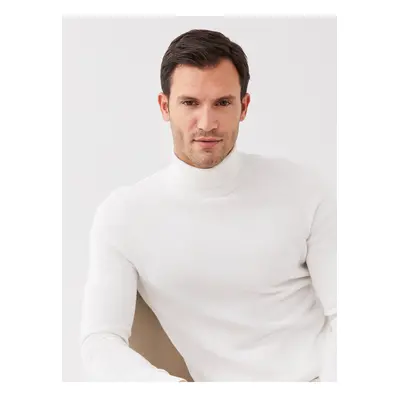 LC Waikiki Turtleneck Long Sleeve Men's Knitwear Sweater