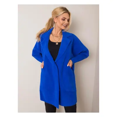 Női kabát Fashionhunters Royal Blue