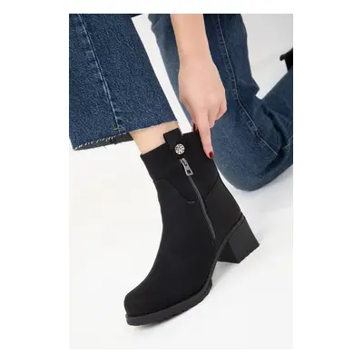 Soho Black Matte Women's Boots & Booties