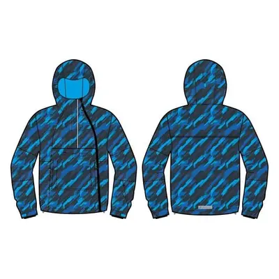 Children's ski jacket with ptx membrane ALPINE PRO GHADO electric blue lemonade variant pa