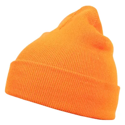 Basic Flap beanie neonorange