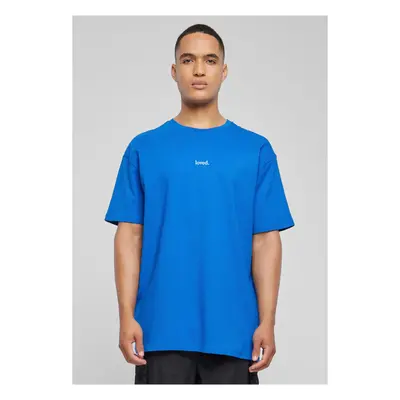 Cobalt Blue Love Heavy Oversized T-Shirt