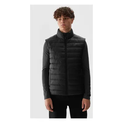 Men's 4F Recycled Down Vest - Black