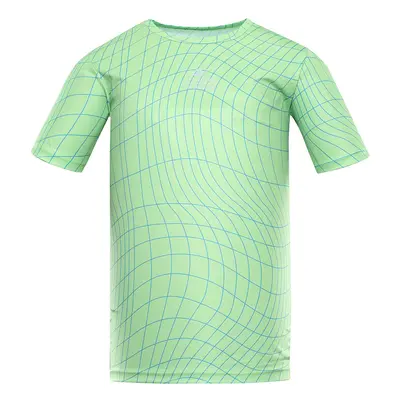 Men's quick-drying T-shirt ALPINE PRO BASIK neon green gecko variant PA