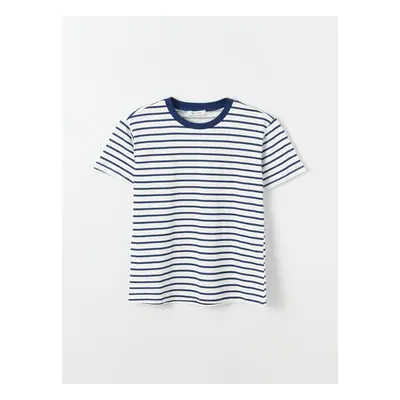 LC Waikiki Crew Neck Striped Short Sleeve Women's T-Shirt