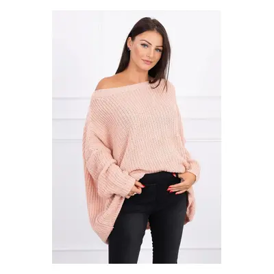 Oversize sweater powder pink