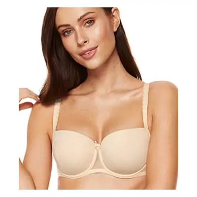 Gorteks Zara smooth padded bra beige