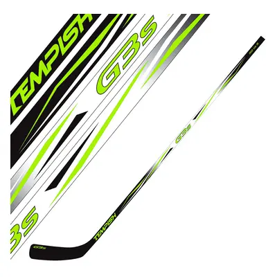 Wooden hockey stick Tempish G3S Green Student (youth) left hand down