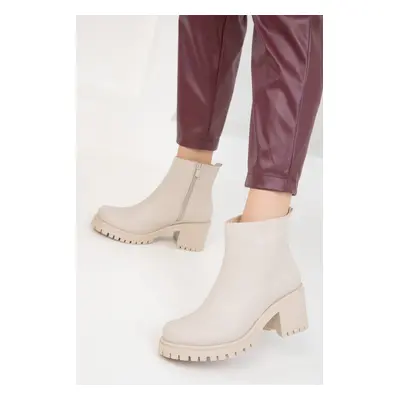 Soho Beige Women's Boots & Bootie