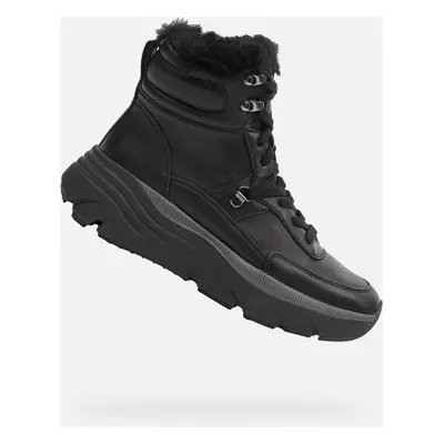 Black women's ankle boots Geox Diamanta - Women's