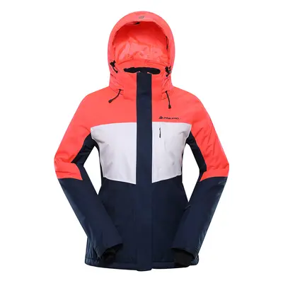 Women's ski jacket with ptx membrane ALPINE PRO SARDARA diva pink