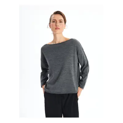 LC Waikiki Crew Neck Plain Long Sleeve Women's Knitwear Sweater