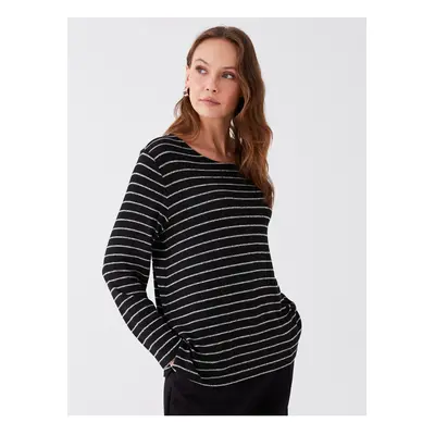 LC Waikiki Crew Neck Striped Long Sleeve Women's Blouse