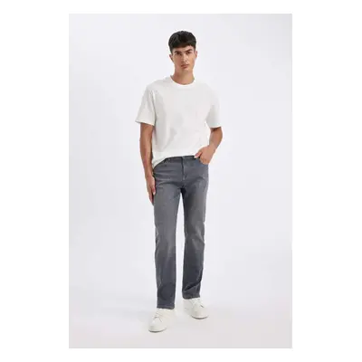 DEFACTO Denim Trousers Gray