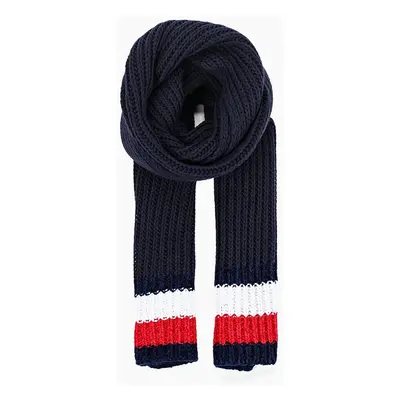 Tommy Hilfiger Scarf - CORPORATE CHUNKY KNIT SCARF dark blue