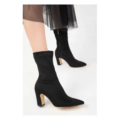 Soho Black Suede Women's Boots & Bootie