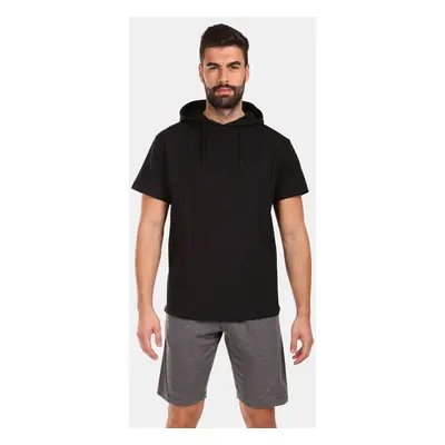 Men's hooded sweatshirt Kilpi DIAN-M Black